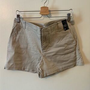 New York & Company Women's Beige Jean Shorts